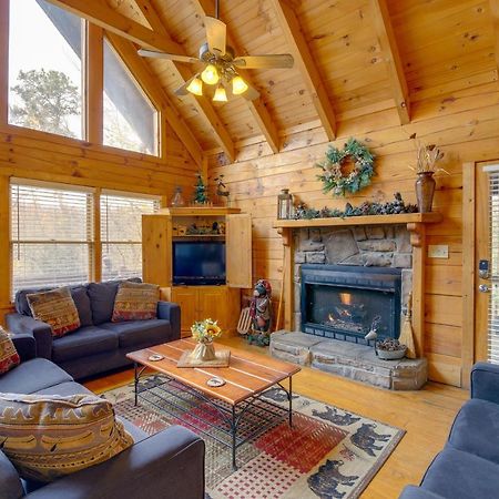 Smoky Mountains Cabin With Hot Tub, Deck And Views! Sevierville Ngoại thất bức ảnh