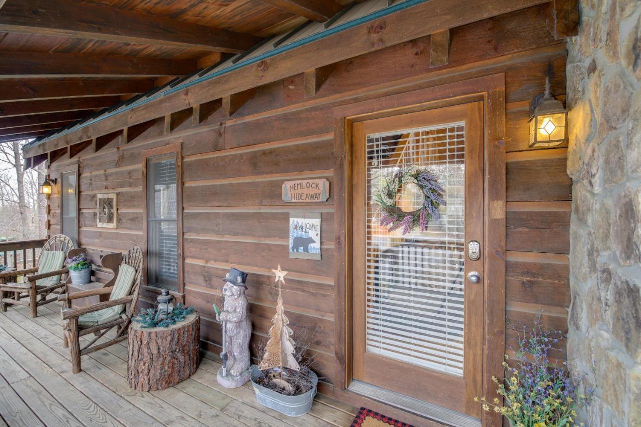 Smoky Mountains Cabin With Hot Tub, Deck And Views! Sevierville Ngoại thất bức ảnh