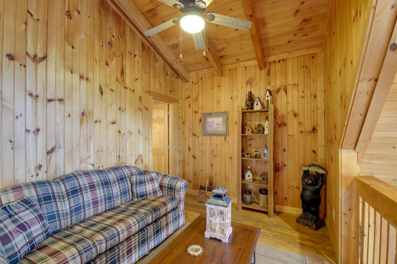 Smoky Mountains Cabin With Hot Tub, Deck And Views! Sevierville Ngoại thất bức ảnh