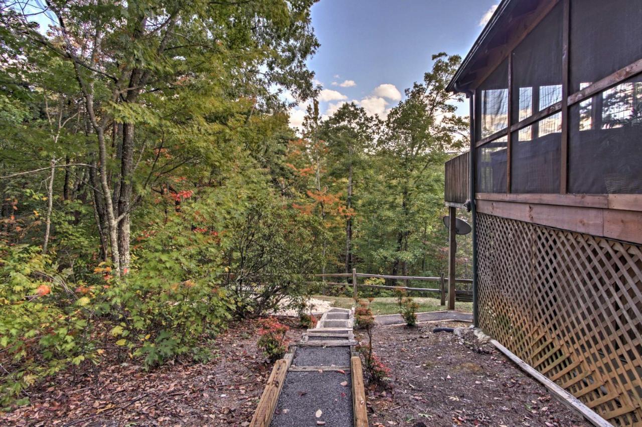 Smoky Mountains Cabin With Hot Tub, Deck And Views! Sevierville Ngoại thất bức ảnh
